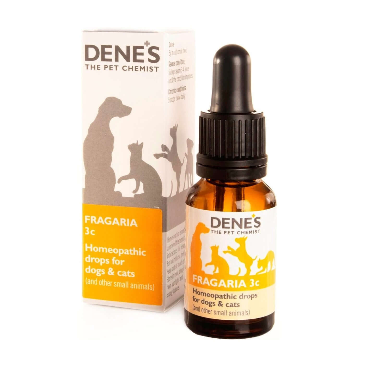 Denes Fragaria 3c Drops for Dogs and Cats 15ml