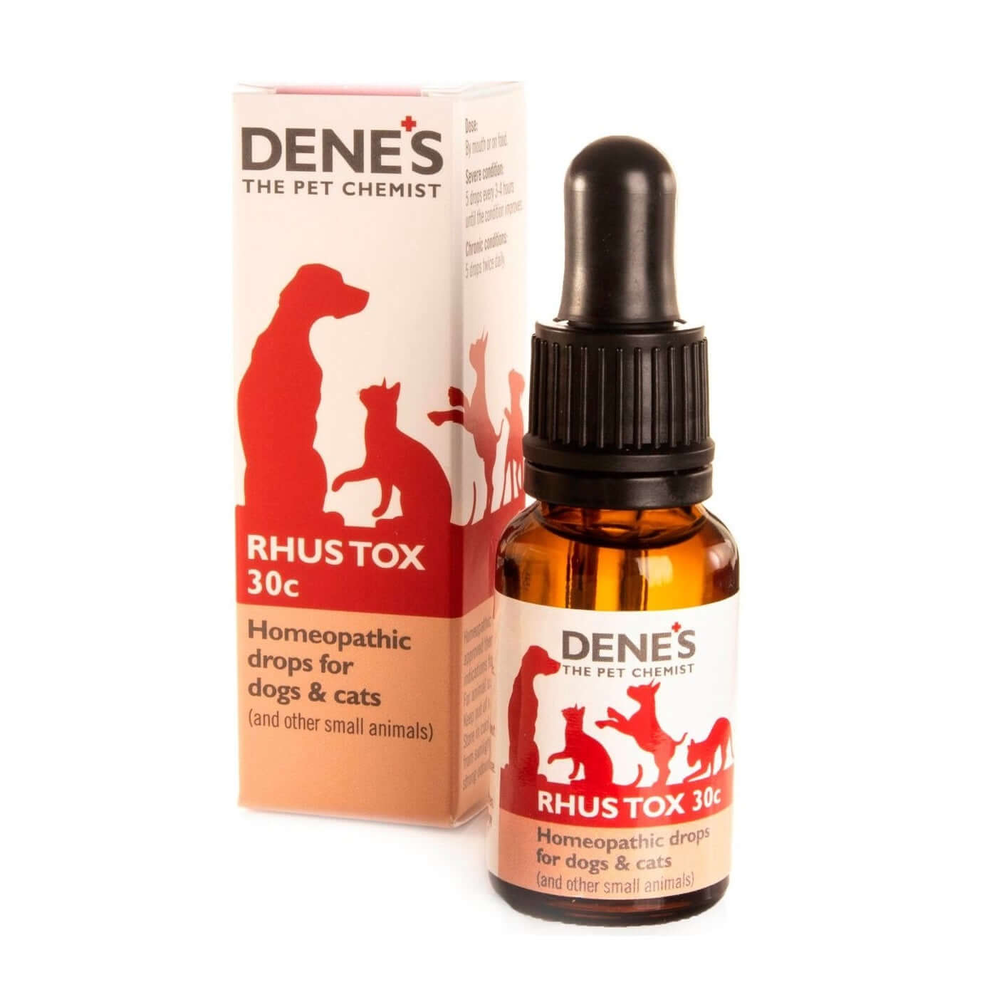 Denes Rhus Tox 30c Drops for Dogs and Cats 15ml