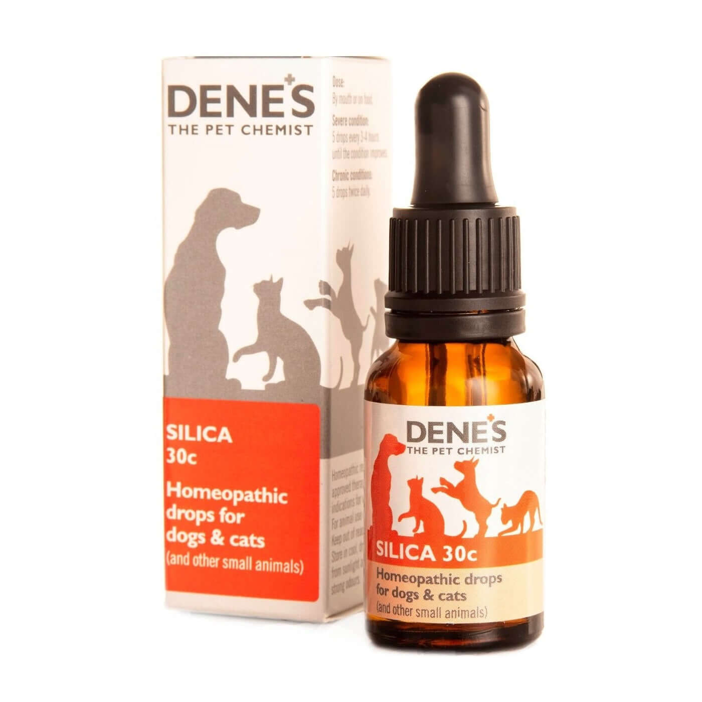 Denes Silica 30c Drops for Dogs and Cats 15ml