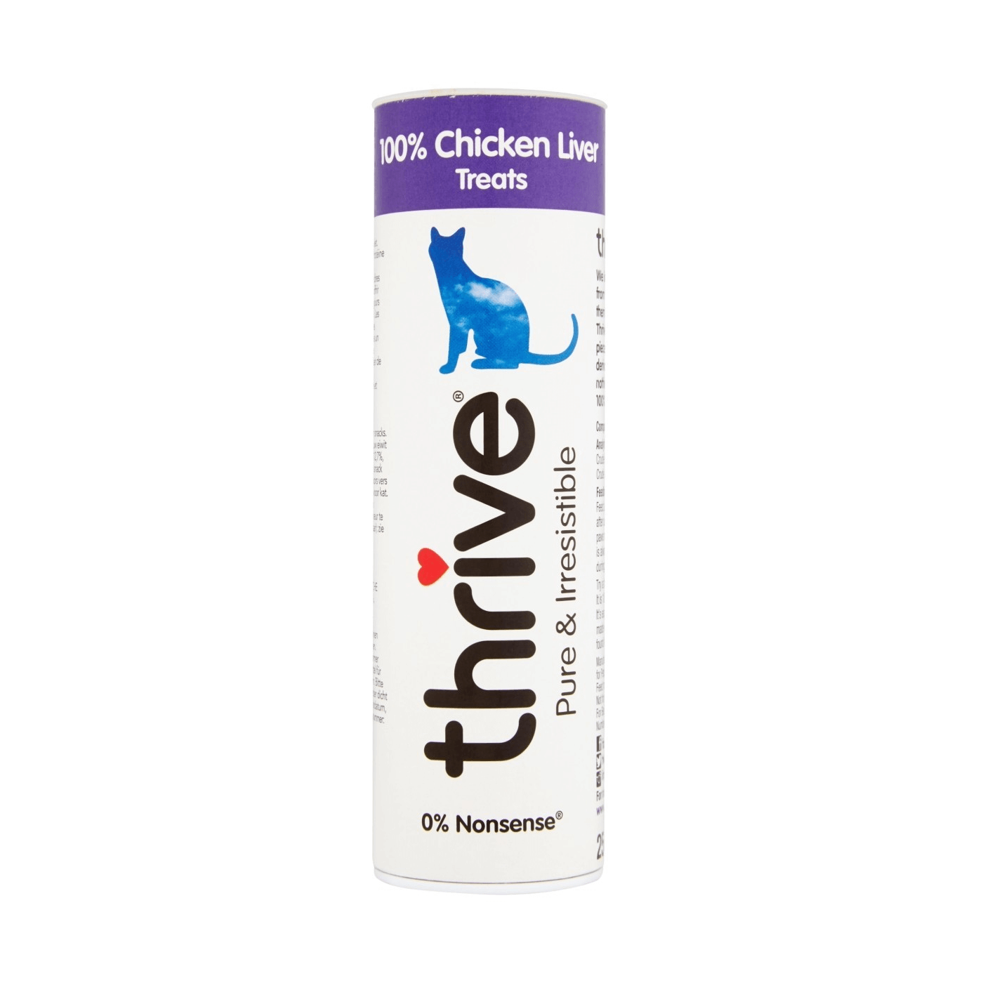 Thrive Chicken Liver Treats for Cats 25g