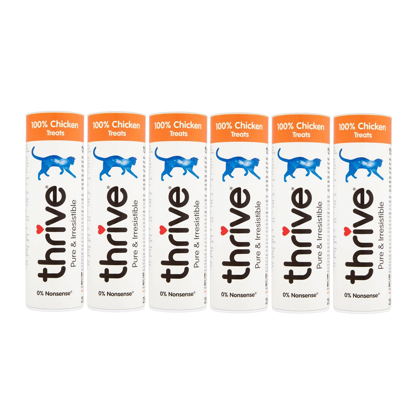 Thrive Chicken Treats for Cats 6 x 25g