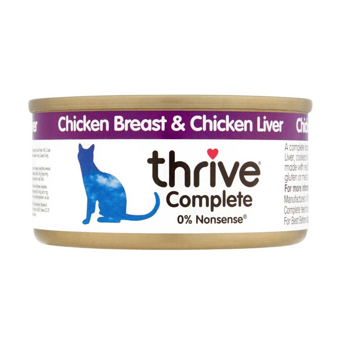 Thrive Complete Chicken Breast & Chicken Liver Cat Food 75g