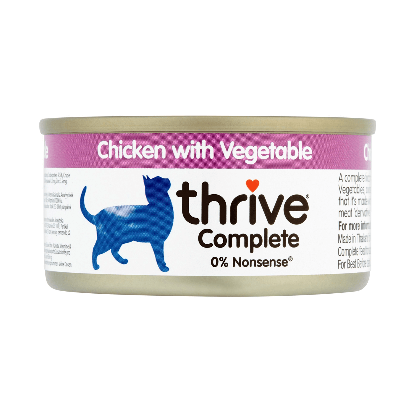 Thrive Complete Chicken With Vegetable Cat Food 75g