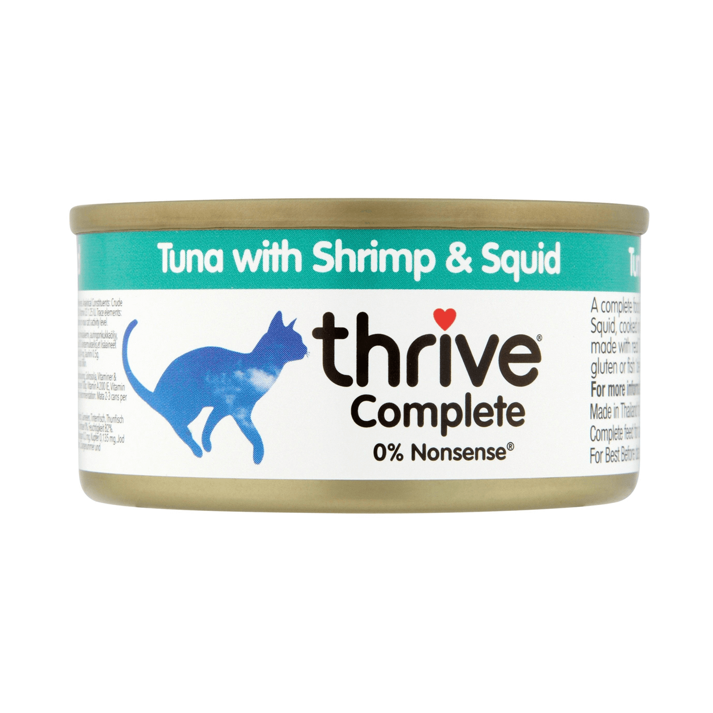 Thrive Complete Tuna With Shrimp and Squid Cat Food 75g